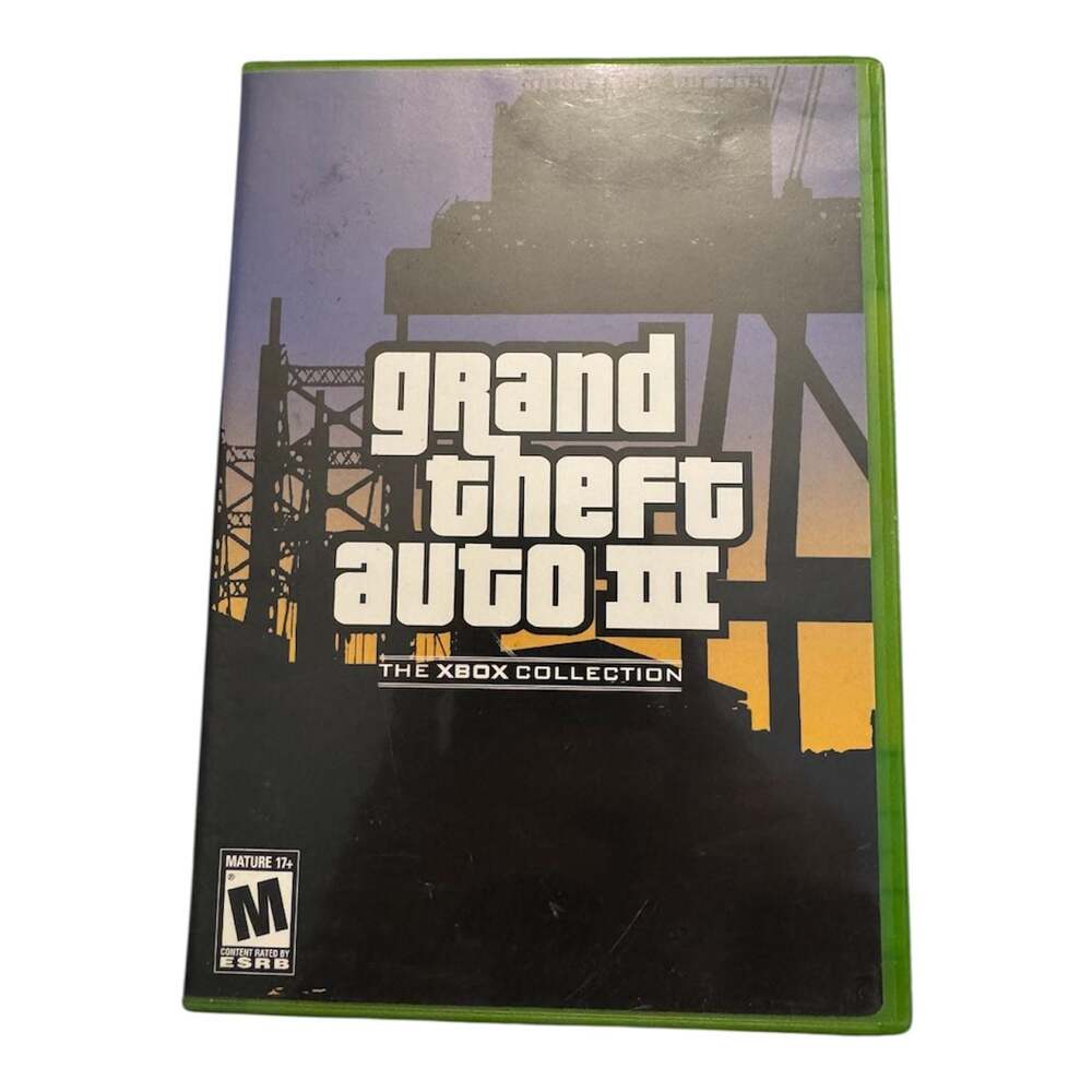 Grand Theft Auto III (3) The Xbox Collection
